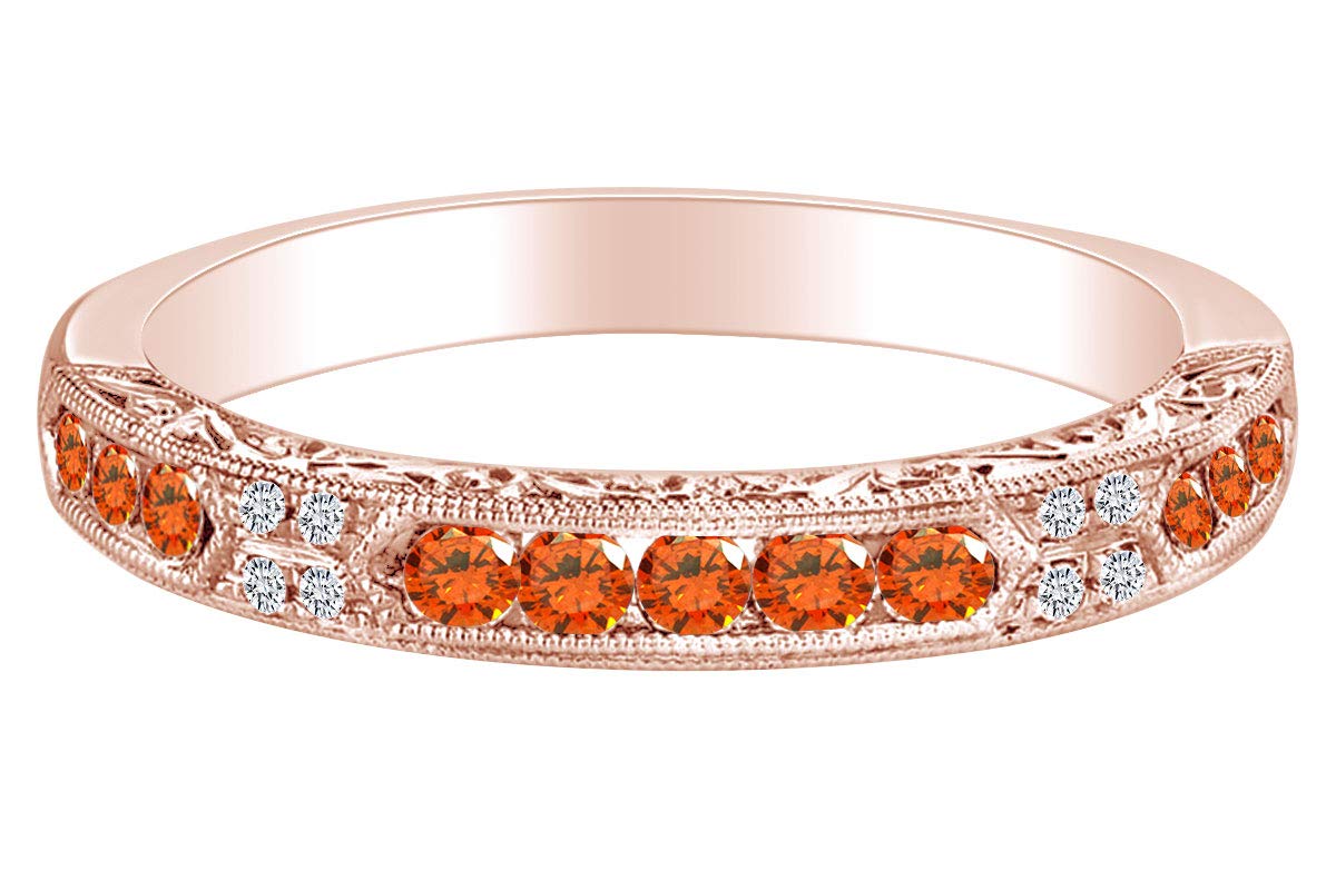 14K Solid Rose Gold Wedding Band Ring for Women & Men - Perfect for Engagement, Anniversary & Bridal Jewelry Gifts