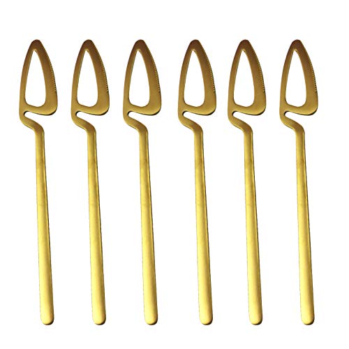 6pcs Gold Knfie