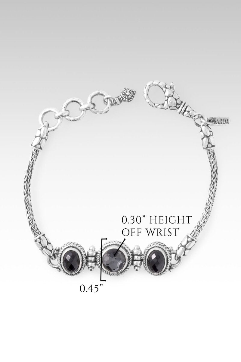 Countless Blessings Bracelet™ - Odyssey Black Knight™ Mystic Quartz & Black Spinel Beaded Bracelet for Women | Spiritual Jewelry for Protection, Good Luck & Positive Energy | Perfect for Meditation, Yoga & Everyday Wear