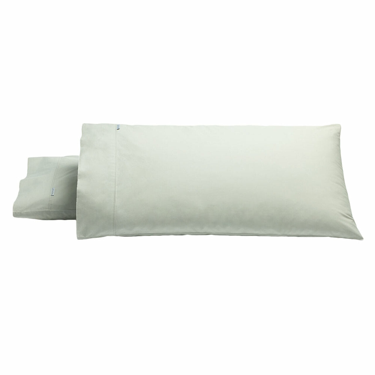Premium Heston Silver King Size Pillowcase Set (2-Pack) - 100% Cotton Luxury Bedding for Hotel & Home Use - Soft & Breathable Pillow Covers for Ultimate Comfort