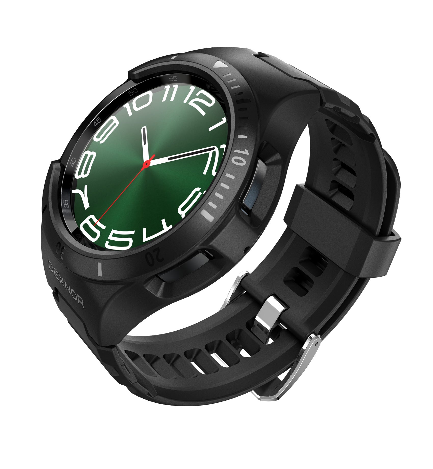 Premium Leather Band for Samsung Galaxy Watch 6 Classic 47mm - Comfortable & Durable Replacement Strap for Workouts, Business & Everyday Wear