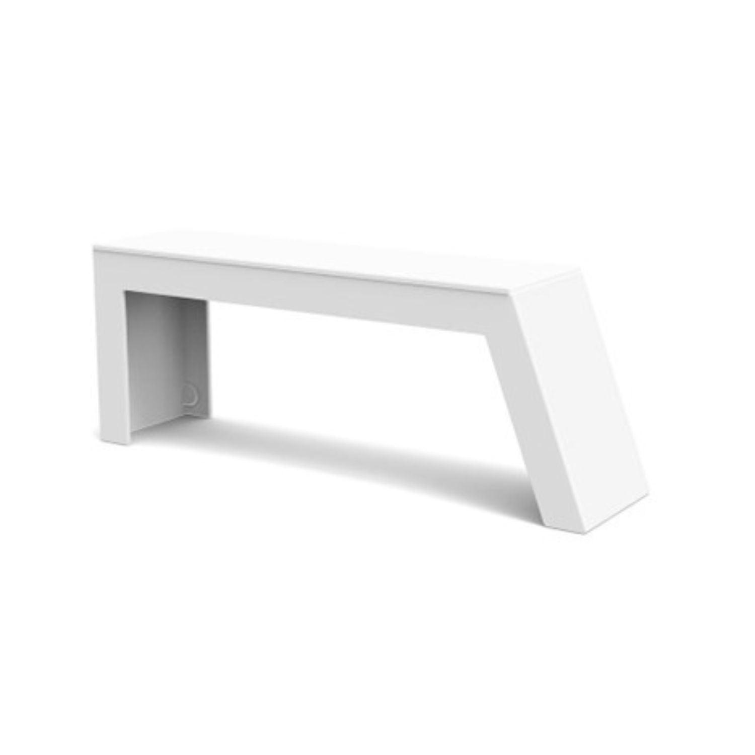 Loll Tessellate Slope Bench - Modern Wooden Bench for Living Room, Entryway, or Outdoor Patio - Stylish and Durable Seating Furniture for Home Decor
