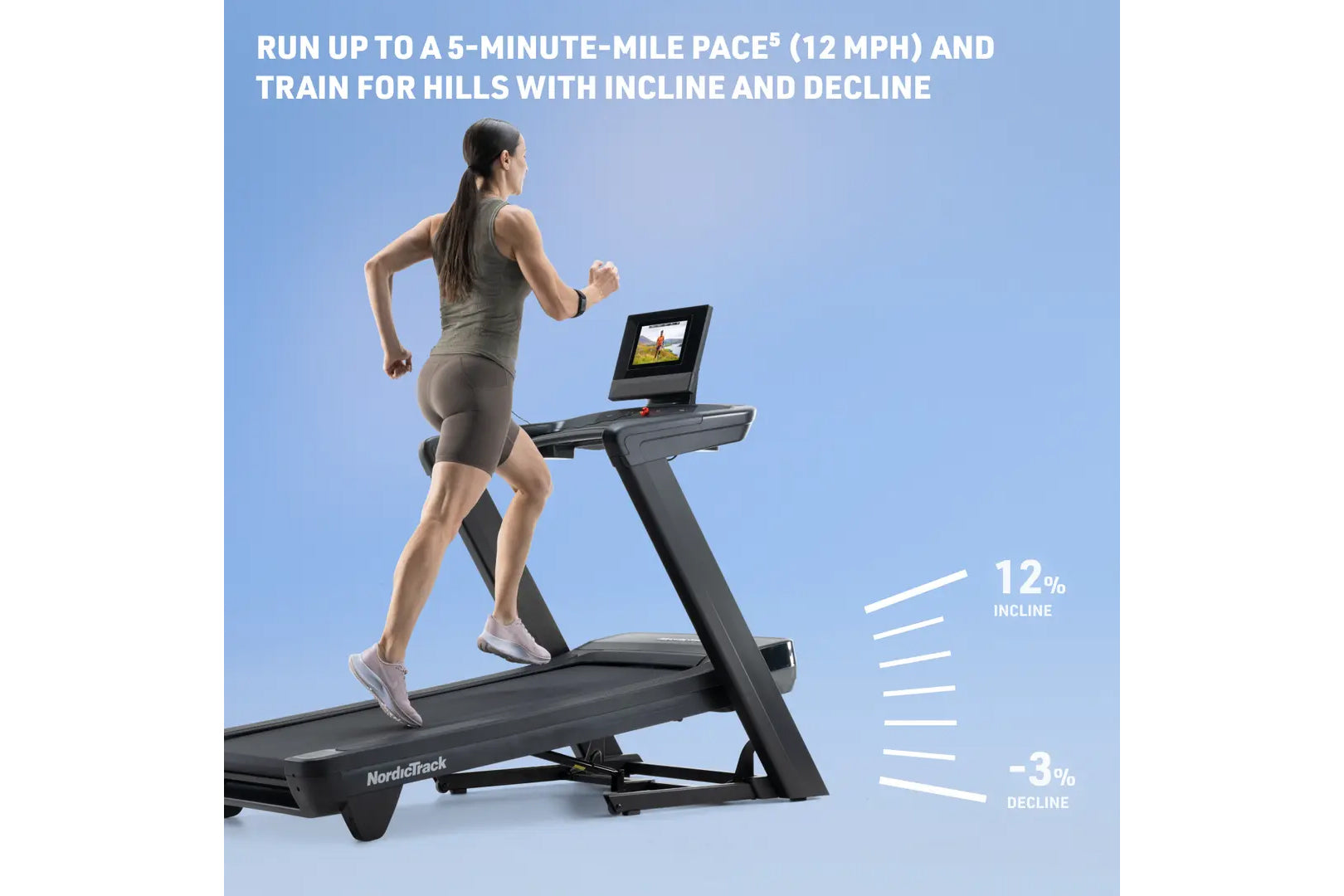 NordicTrack NEW Commercial 1250 Treadmill - Premium Folding Treadmill with 10