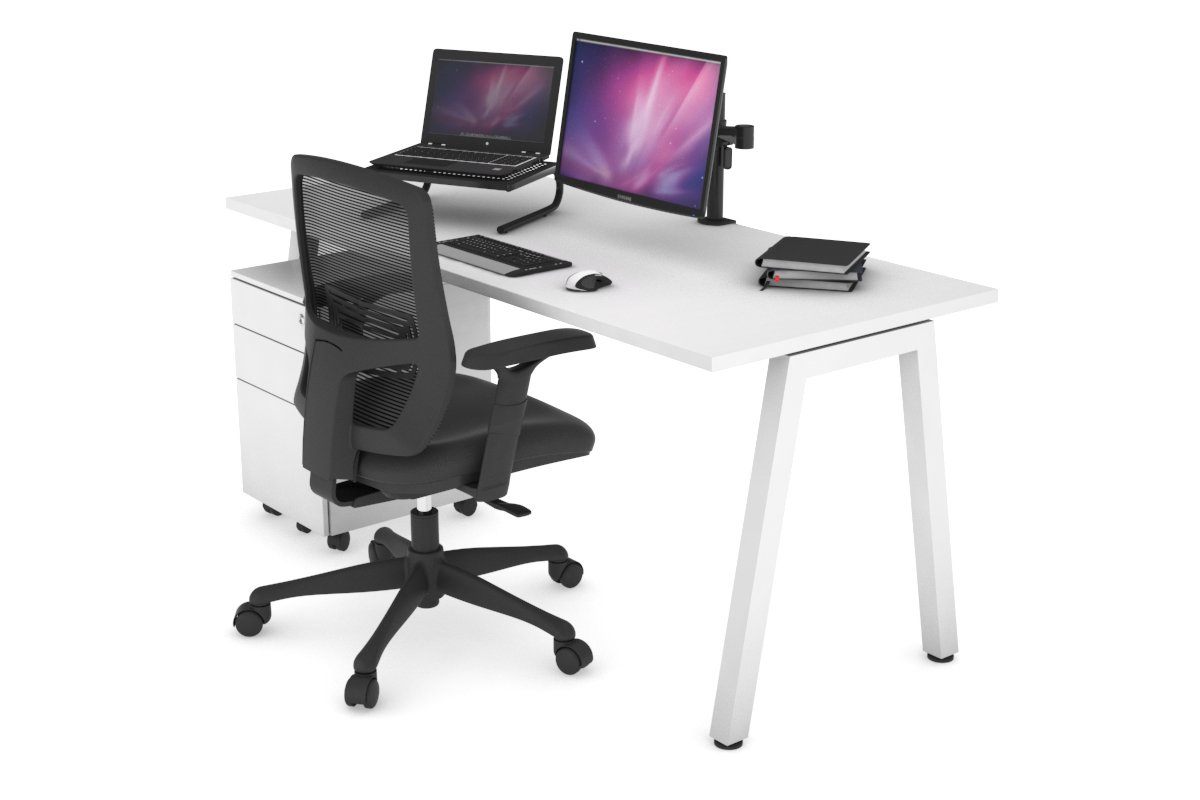 Quadro A Legs Office Desk - 47.2