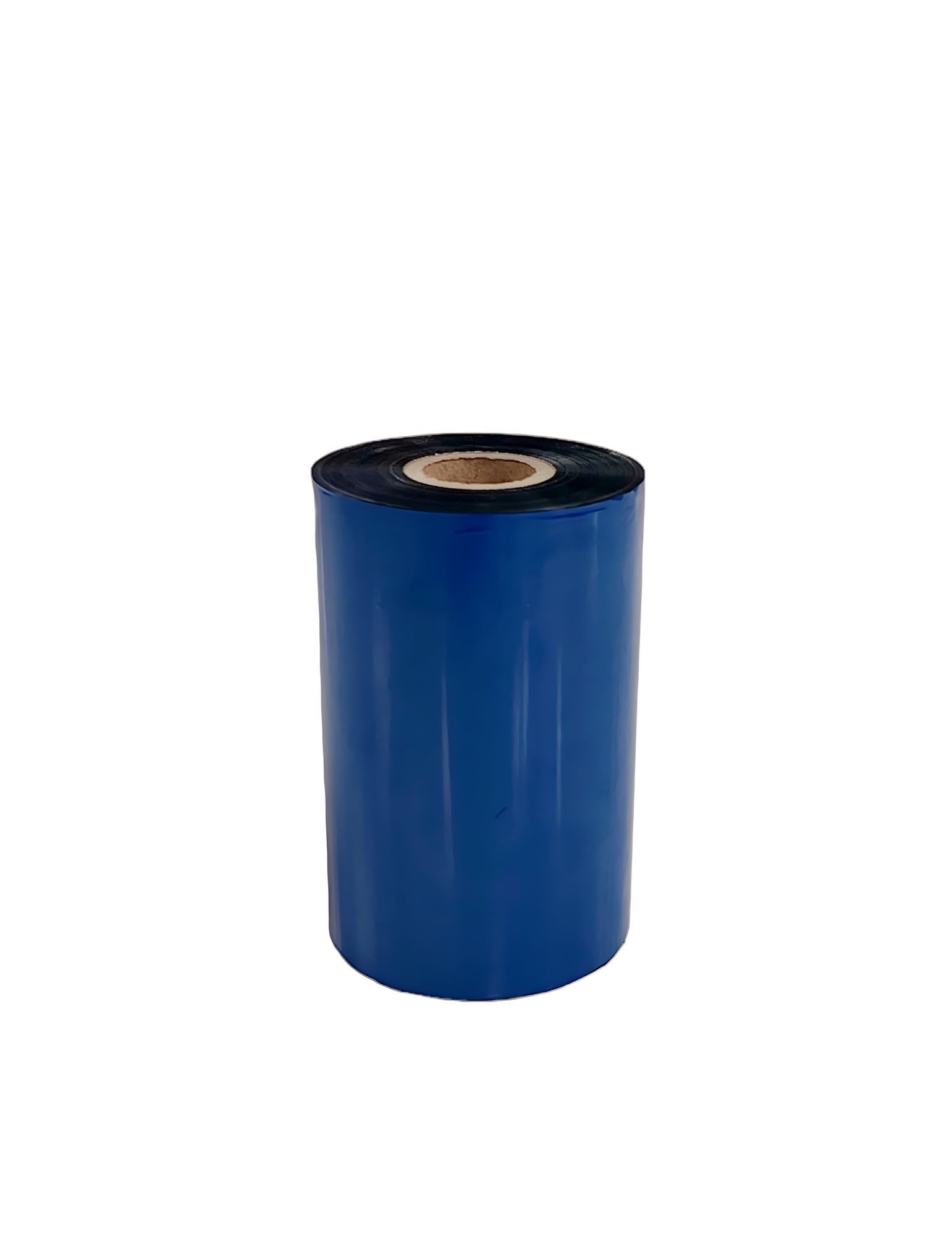 Thermal Transfer Printer Ribbon Roll - Bulk Black Standard Resin-Enhanced Wax Ribbons (4.33