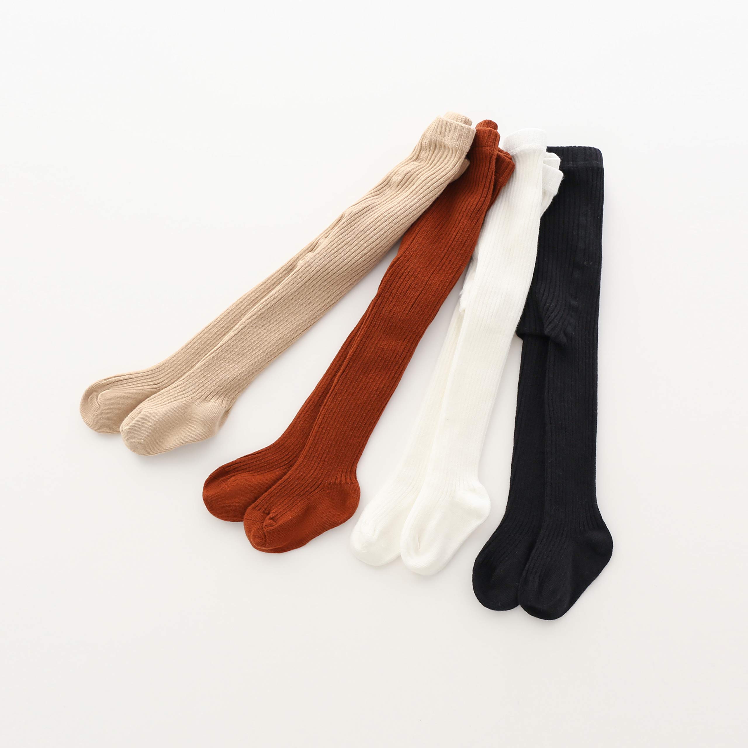 CECORC Baby Girls Tights - Soft Cable Knit Cotton Leggings for Toddlers 1-10T | Warm Winter Stockings & Pantyhose for Infants | Perfect for Playtime, Daycare & Family Outings