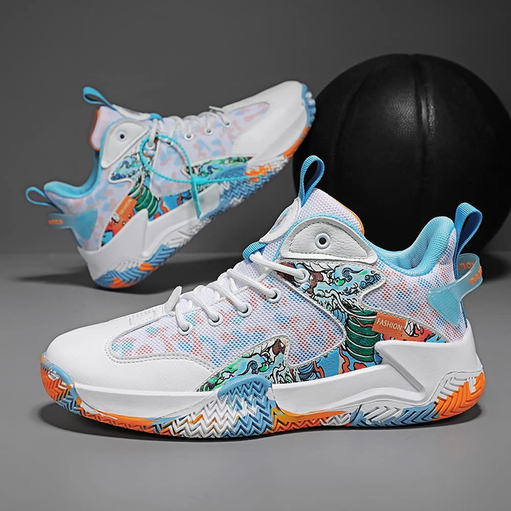Best Men's Running Shoes - Lightweight Sports Sneakers for Outdoor Training & Basketball - Perfect for Gym, Jogging & Streetwear Fashion
