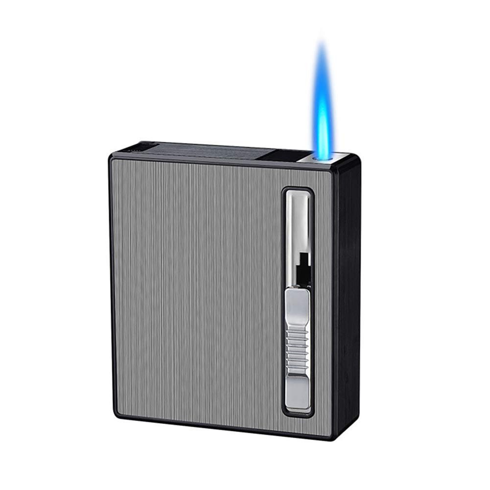 Windproof Refillable Butane Torch Lighter for BBQ, Camping & Outdoor Use