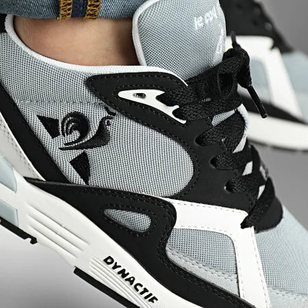 Le Coq Sportif LCS R850 Running Shoes - Grey & Black Men's Athletic Sneakers for Jogging, Gym Workouts & Casual Wear