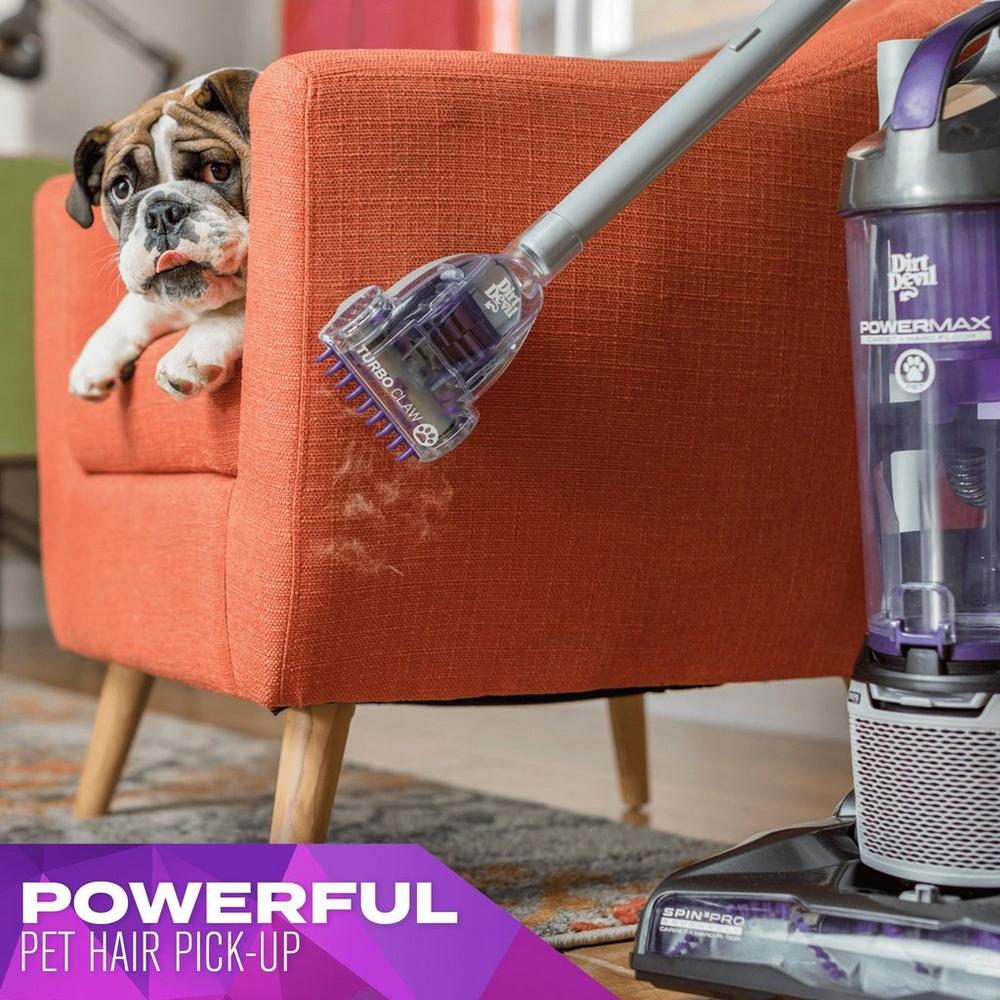 Powerful Max Pet Upright Vacuum Cleaner - Strong Suction for Pet Hair, Carpet & Hard Floors - Ideal for Homes with Dogs, Cats & Allergies (Blue) | Perfect for Living Rooms, Bedrooms & Pet Areas