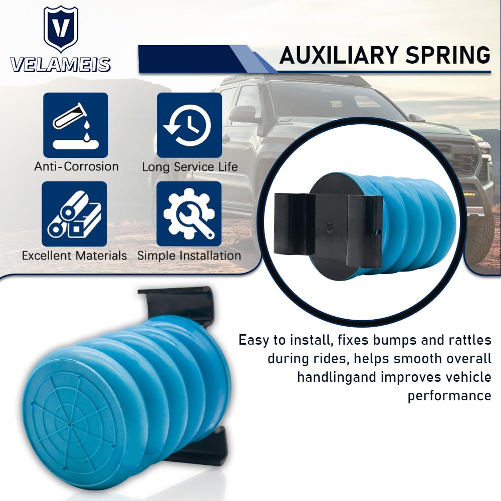 Toyota Tundra Titan Frontier Rear Air Helper Springs Kit - SSR-610-40 Air Suspension System for Improved Load Capacity & Ride Comfort | Perfect for Towing, Hauling & Off-Road Adventures