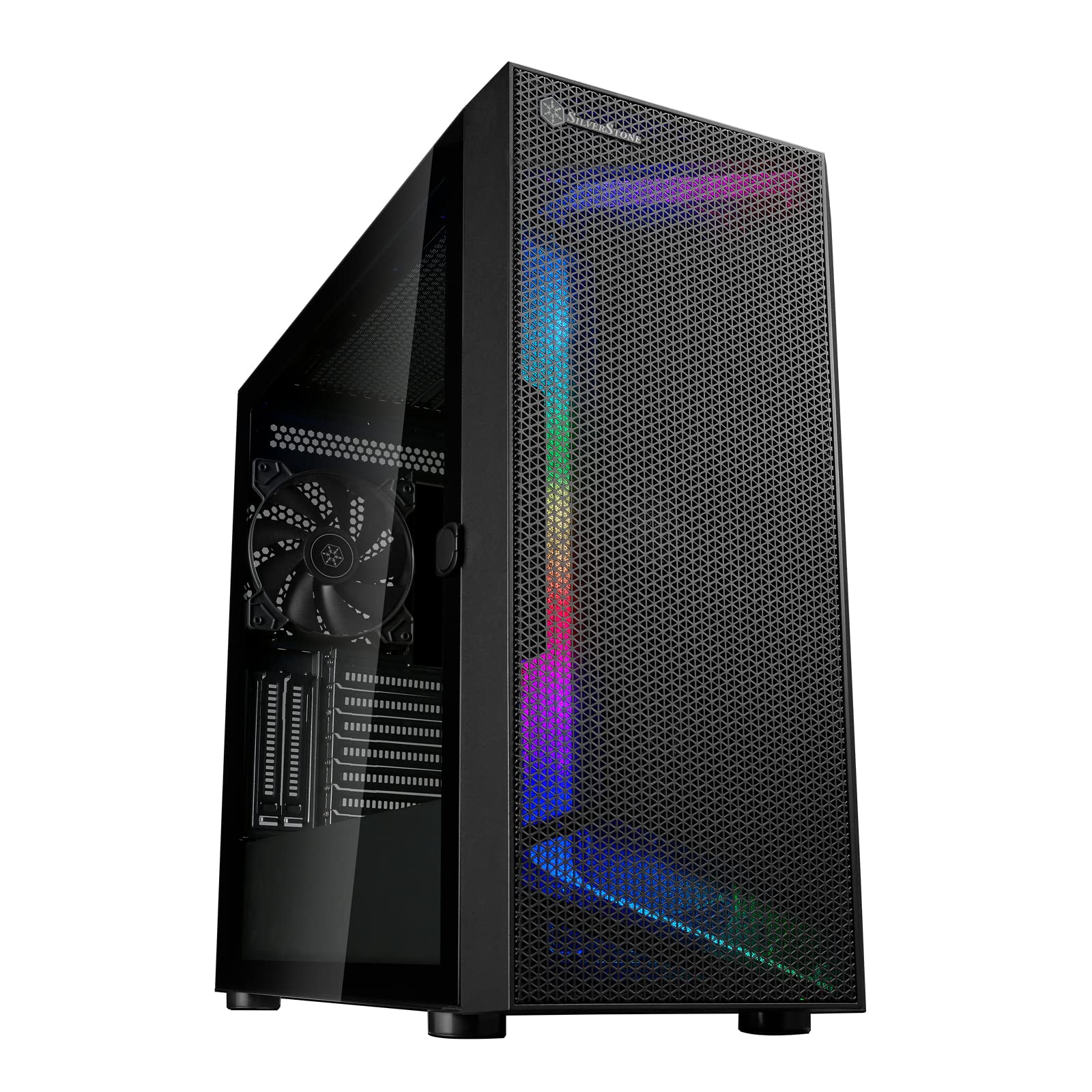 SilverStone Technology SETA H1 E-ATX Full Tower PC Case - Dual 160mm Front Fans & 140mm Rear Fan, High Airflow Design (SST-SEH1B-G) - Perfect for Gaming Rigs, Workstations & Custom PC Builds