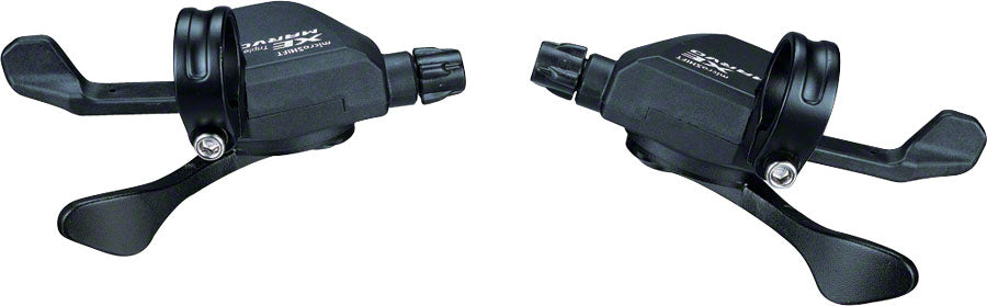 microSHIFT XE Marvo Trigger Shifter Set - 9 Speed Double/Triple Compatible with Shimano | Perfect for Mountain Bikes & Road Cycling
