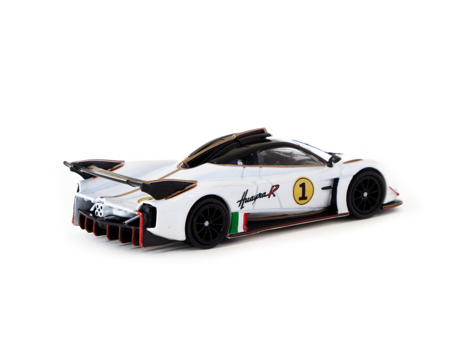 Tarmac Works 1/64 Pagani Huayra R Bianco Benny LAMLEY Special Edition Diecast Model Car - Perfect for Collectors & Display | GLOBAL64