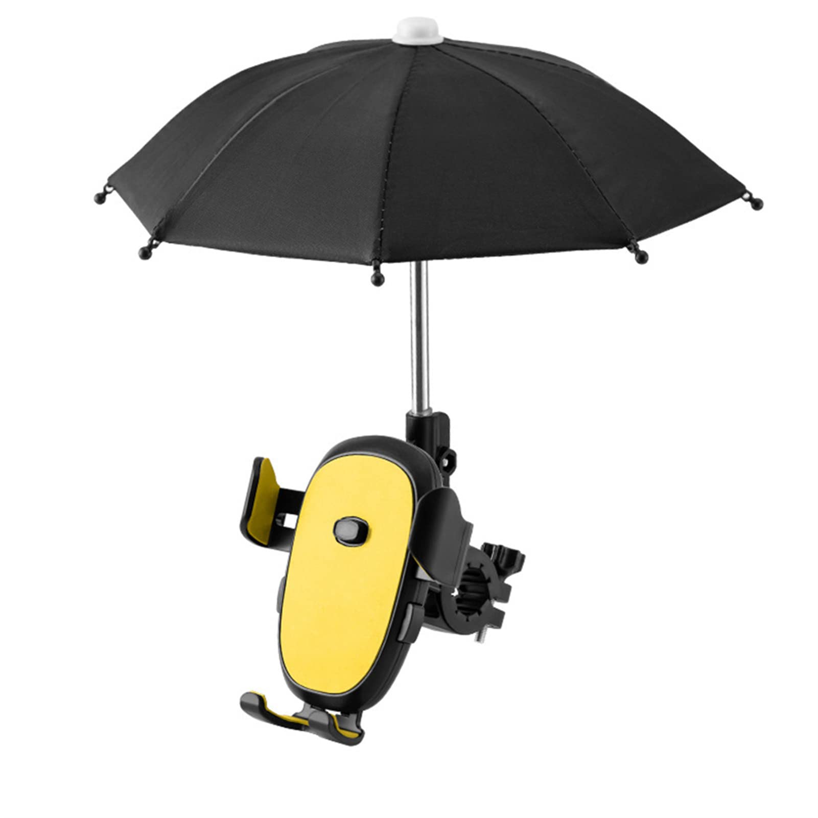 Adjustable Bike Phone Holder with Sun Visor - Universal Phone Mount for Bicycle, Cycling & Outdoor Activities - Cute Phone Stand for iPhone & Android Devices - Perfect for Commuting, Road Trips & Exercise