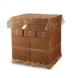 60x60x002 White Pallet Top Sheets - 175/Roll for Secure Shipping & Warehouse Protection