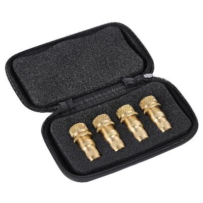 Bulldog Winch Automatic Tire Deflators Set of 4 - Off-Road Vehicle Air Pressure Adjusting Tool for Jeep, Truck & ATV Tires