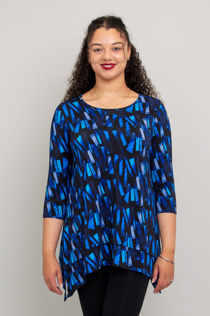 Kindness Tunic Top - Soft Bamboo Fabric Women's Blouse - Perfect for Work, Casual Wear & Special Occasions