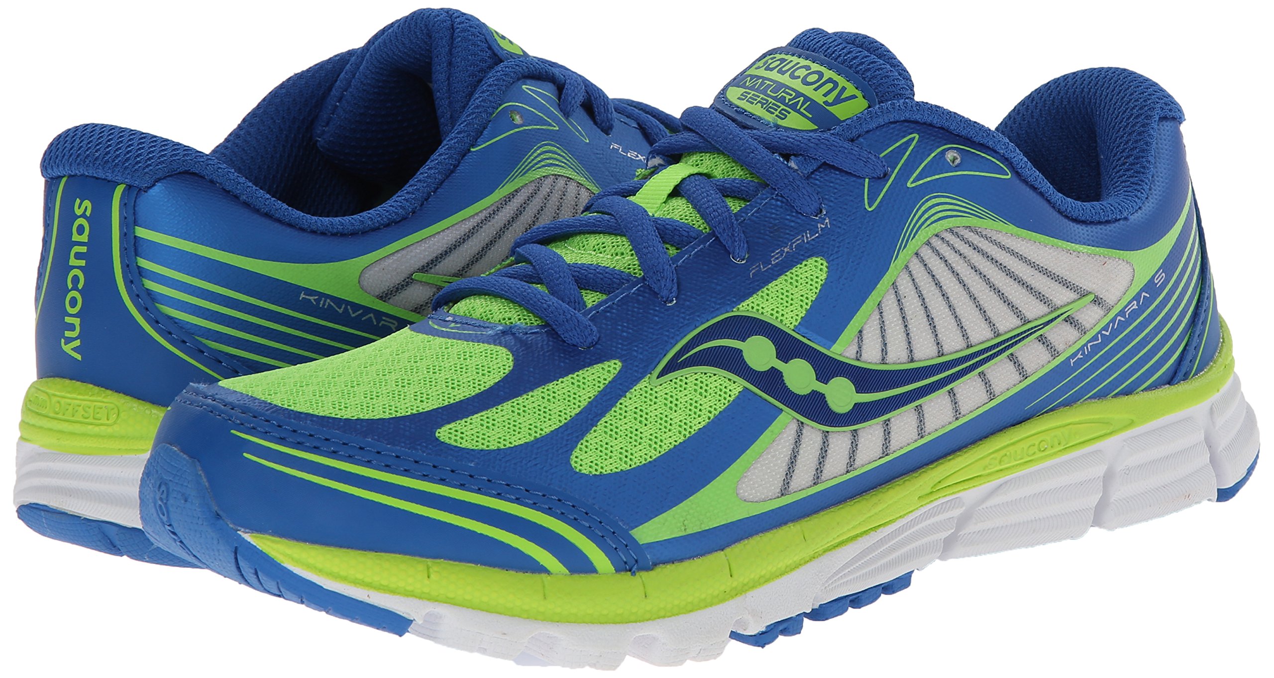 Saucony Kinvara 5 Running Shoes for Kids - Lightweight & Comfortable Sneakers for Boys & Girls - Perfect for School, Sports & Daily Activities