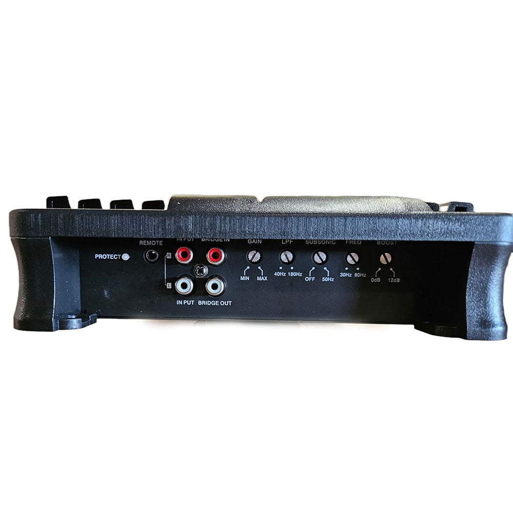 NESA TS1 4000D Monoblock Car Amplifier - 1 Channel 4000W High Power TS Series for Deep Bass & Subwoofers | Perfect for Car Audio Systems & Custom Installations