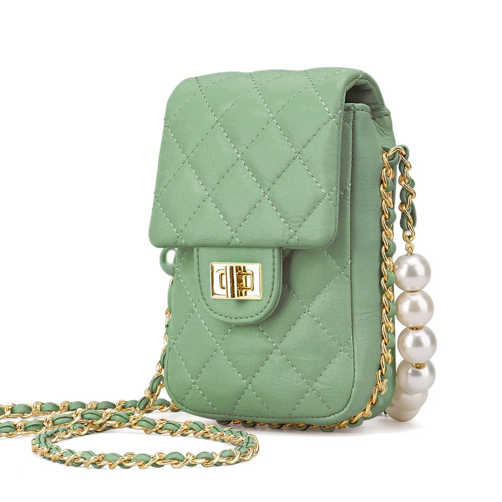Quilted Crossbody Bag for Women - Lightweight Medium Shoulder Purse with Top Zipper & Tassel Accent, Cell Phone Wallet Purse | Perfect for Travel, Shopping & Everyday Use