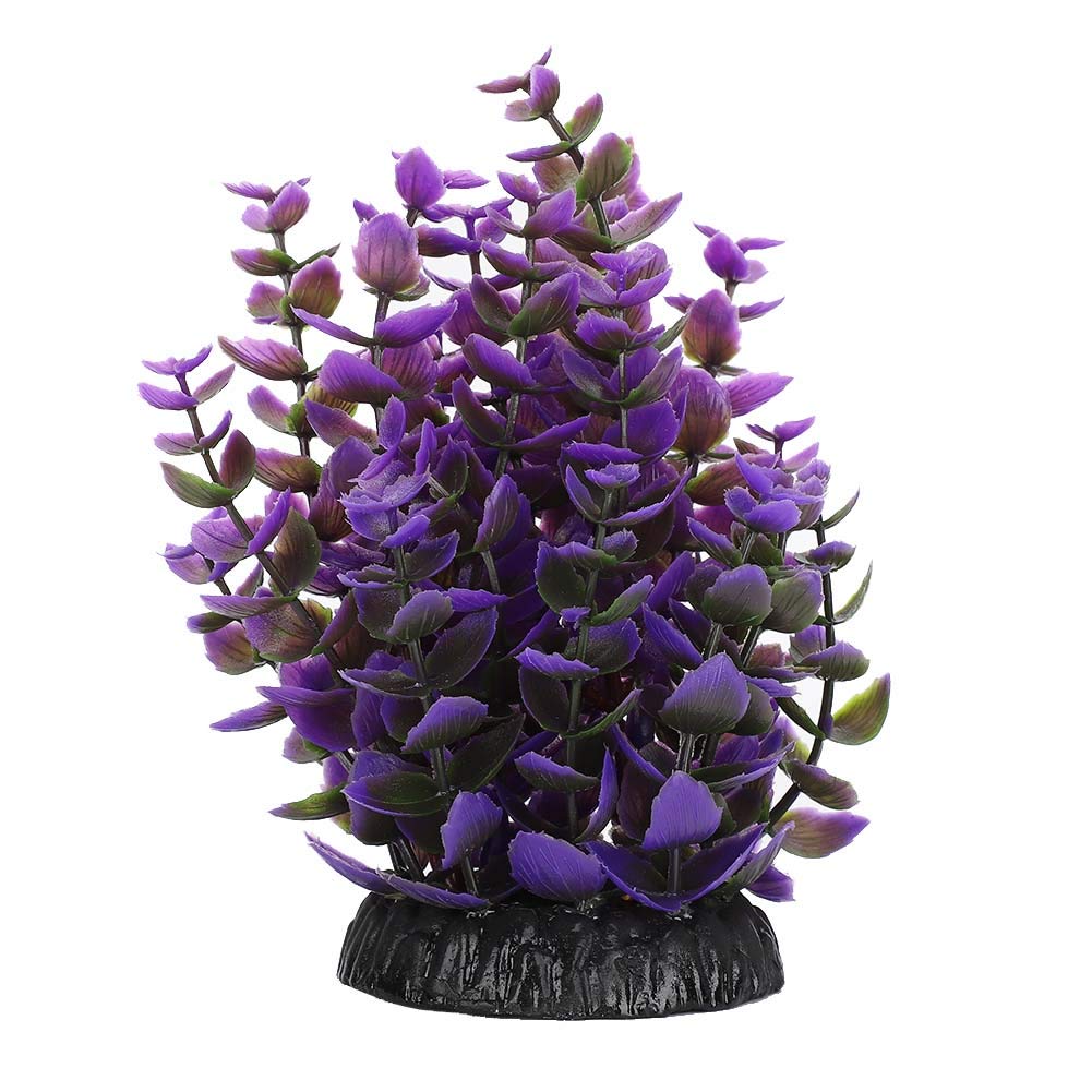 Dioche Artificial Aquarium Plants - Soft Plastic Fish Tank Decorations, Realistic Underwater Plants for Freshwater & Saltwater Aquariums - Perfect for Betta Fish Tanks, Shrimp Habitats & Aquascaping Landscapes