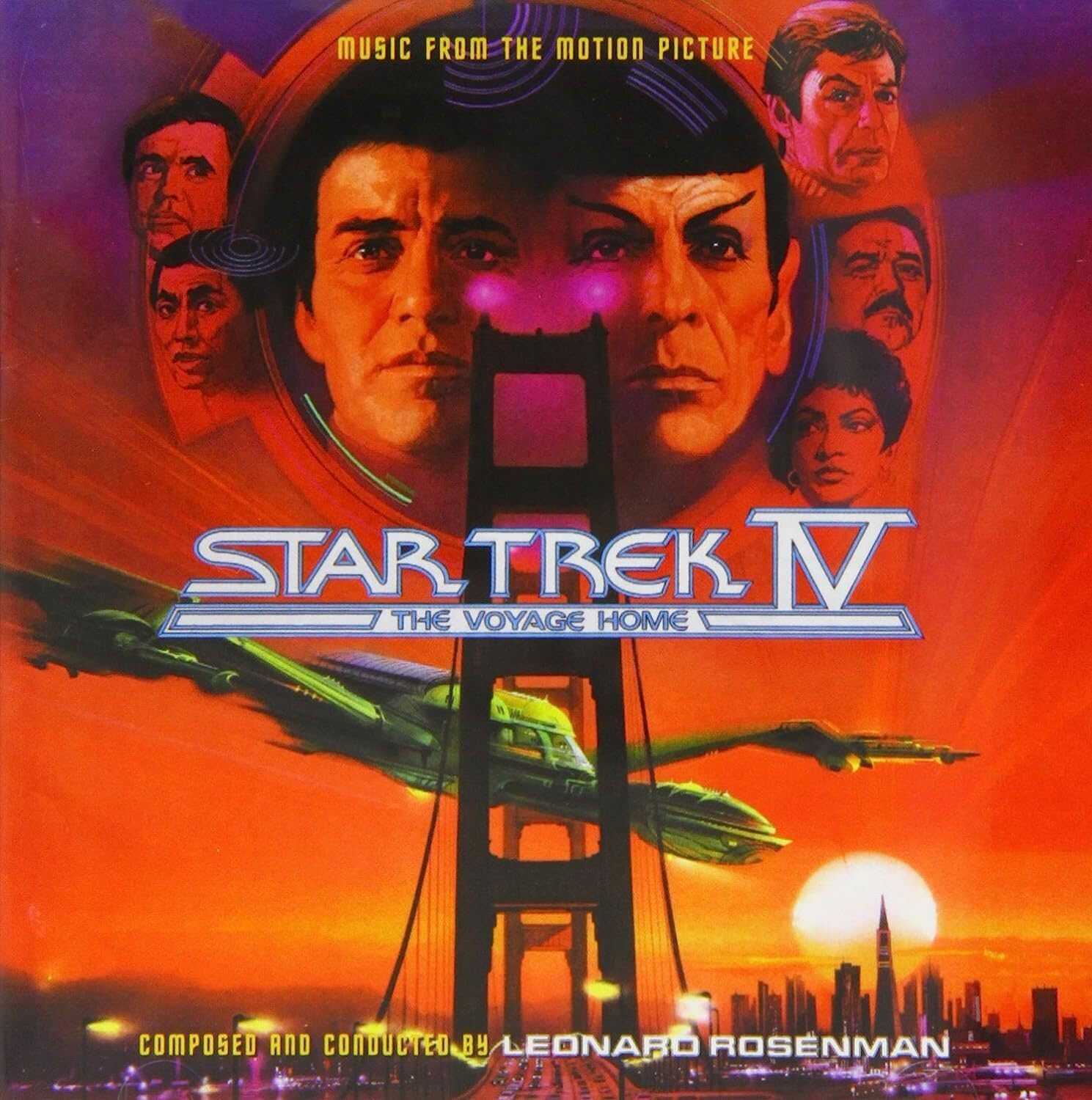Star Trek IV: The Voyage Home Original Motion Picture Soundtrack - Perfect for Sci-Fi Movie Nights & Trekkie Collections