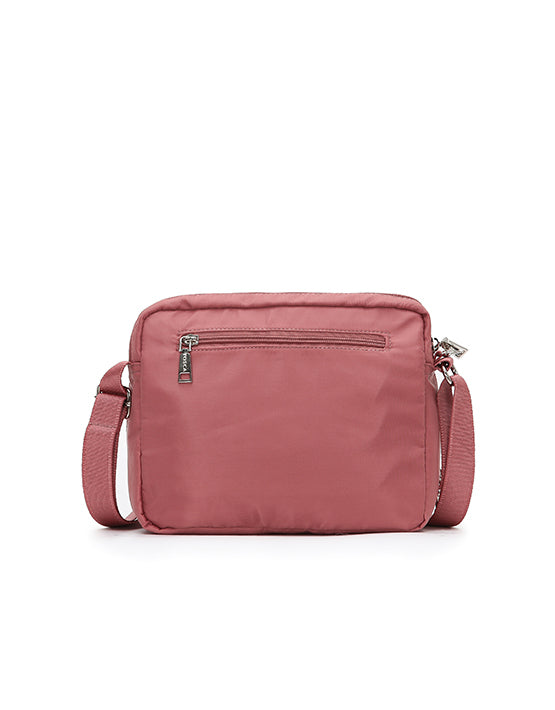TOSCA TCA 952 Anti-Theft Shoulder Bag - Coral | Secure Crossbody Purse for Women | Perfect for Travel, Commuting & Everyday Use