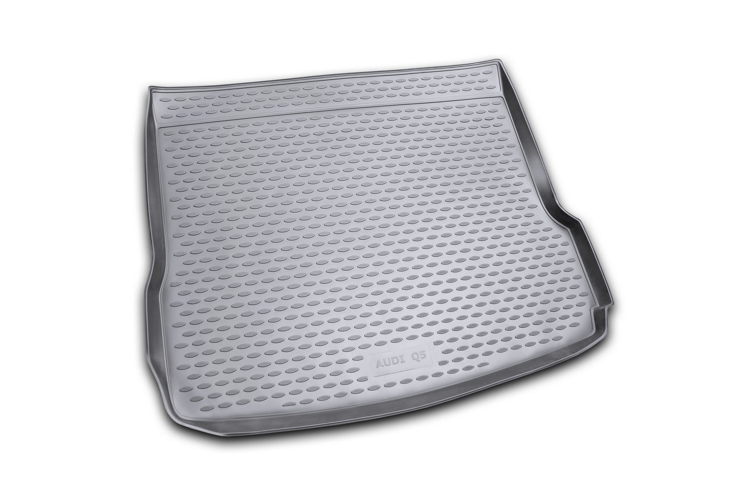 Novline 04.15.B12 Waterproof Cargo Liner for Audi Q5 (2009-2017) | Heavy Duty Trunk Mat | Non-Slip Backing | Black | Perfect for Road Trips, Camping & Pet Transport