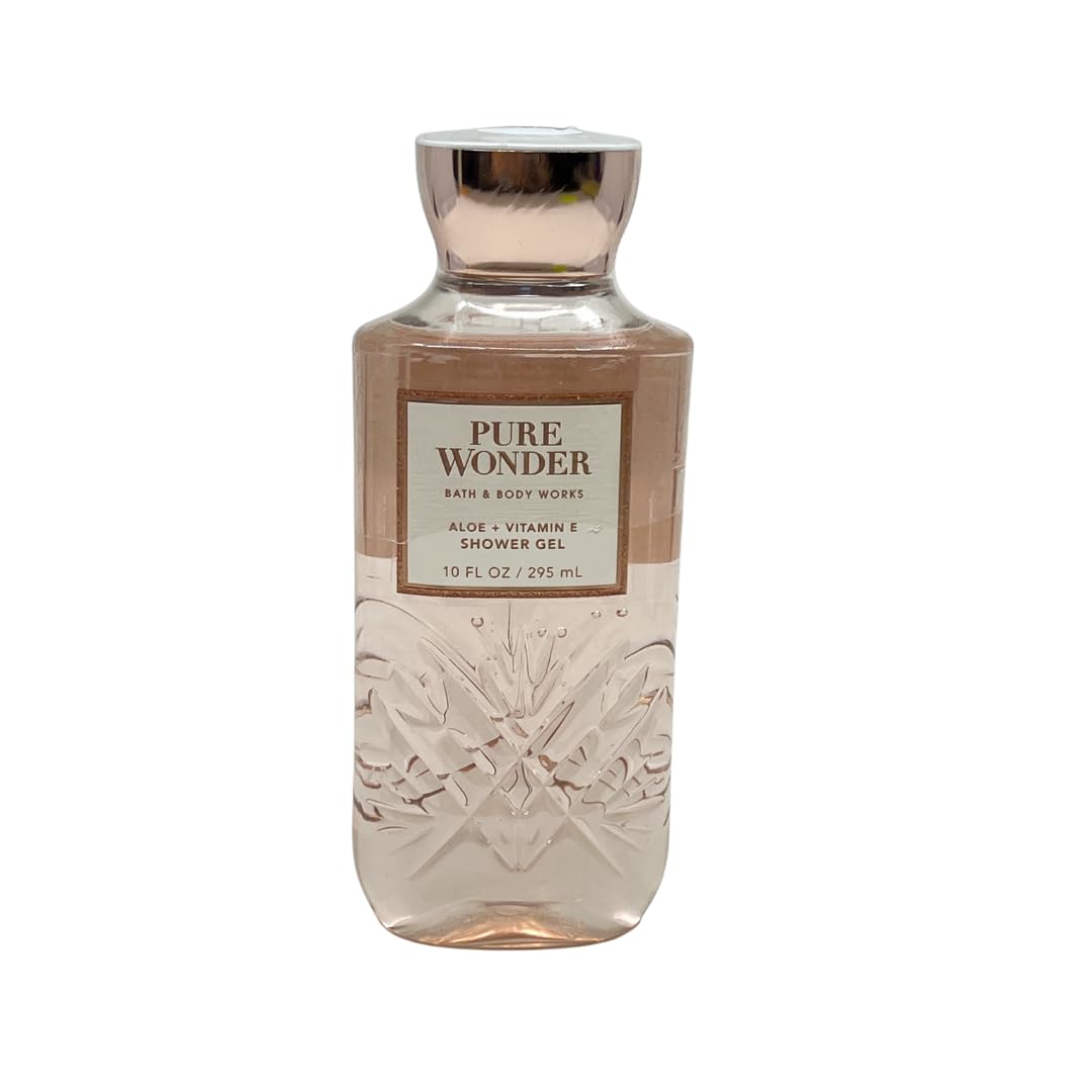 Bath & Body Works PURE WONDER Deluxe Gift Set - Fragrance Mist, Body Cream, Lotion & Shower Gel Full Size Set - Perfect for Holidays, Birthdays & Self-Care Gifts