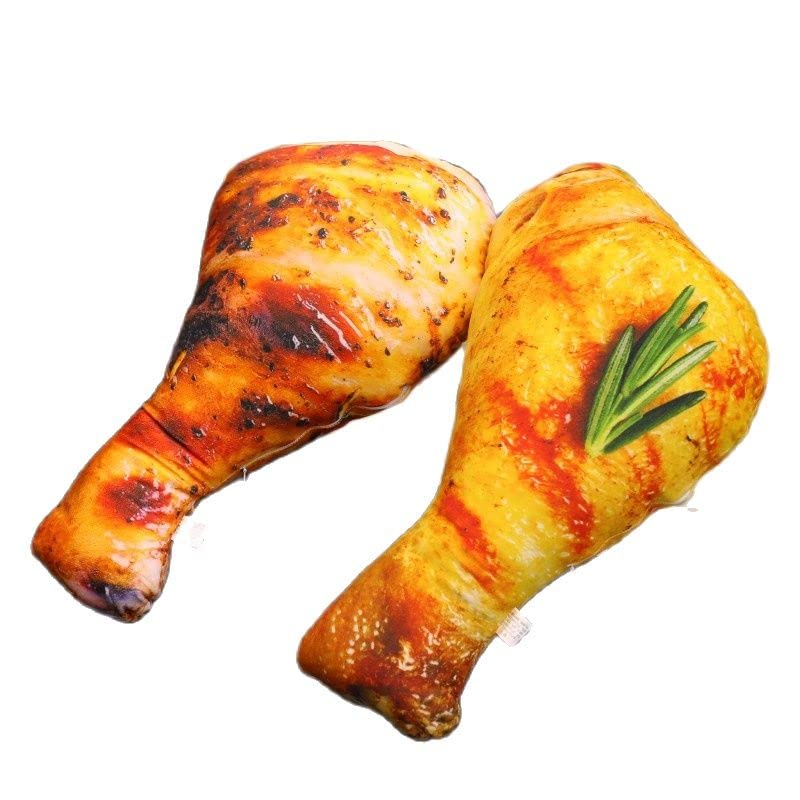 Realistic Chicken Leg Plush Pillow - 43