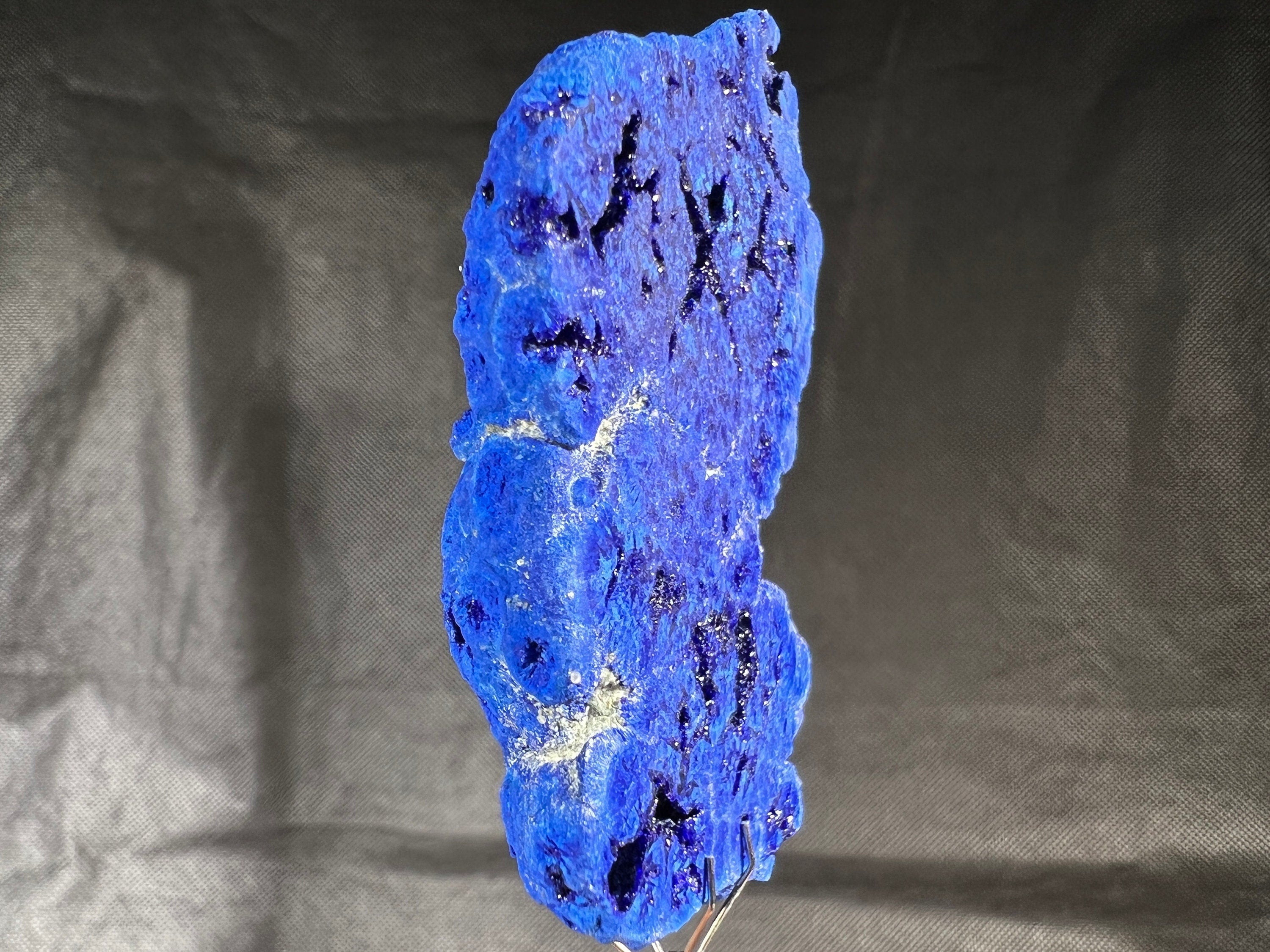 AZURITE Raw Crystal Nodule Geode - Natural Healing Stone for Home Decor, Housewarming Gift & Crystal Collection (51710) - Perfect for Meditation, Feng Shui & Spiritual Healing Spaces