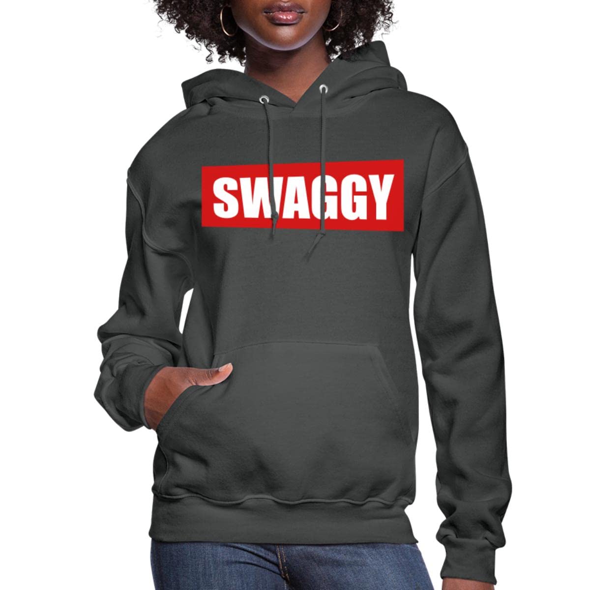 Stylish SWAGGY Women's Hoodie - Soft Cotton Pullover Sweatshirt for Casual Wear, Street Fashion & Lounge Comfort | Spreadshirt