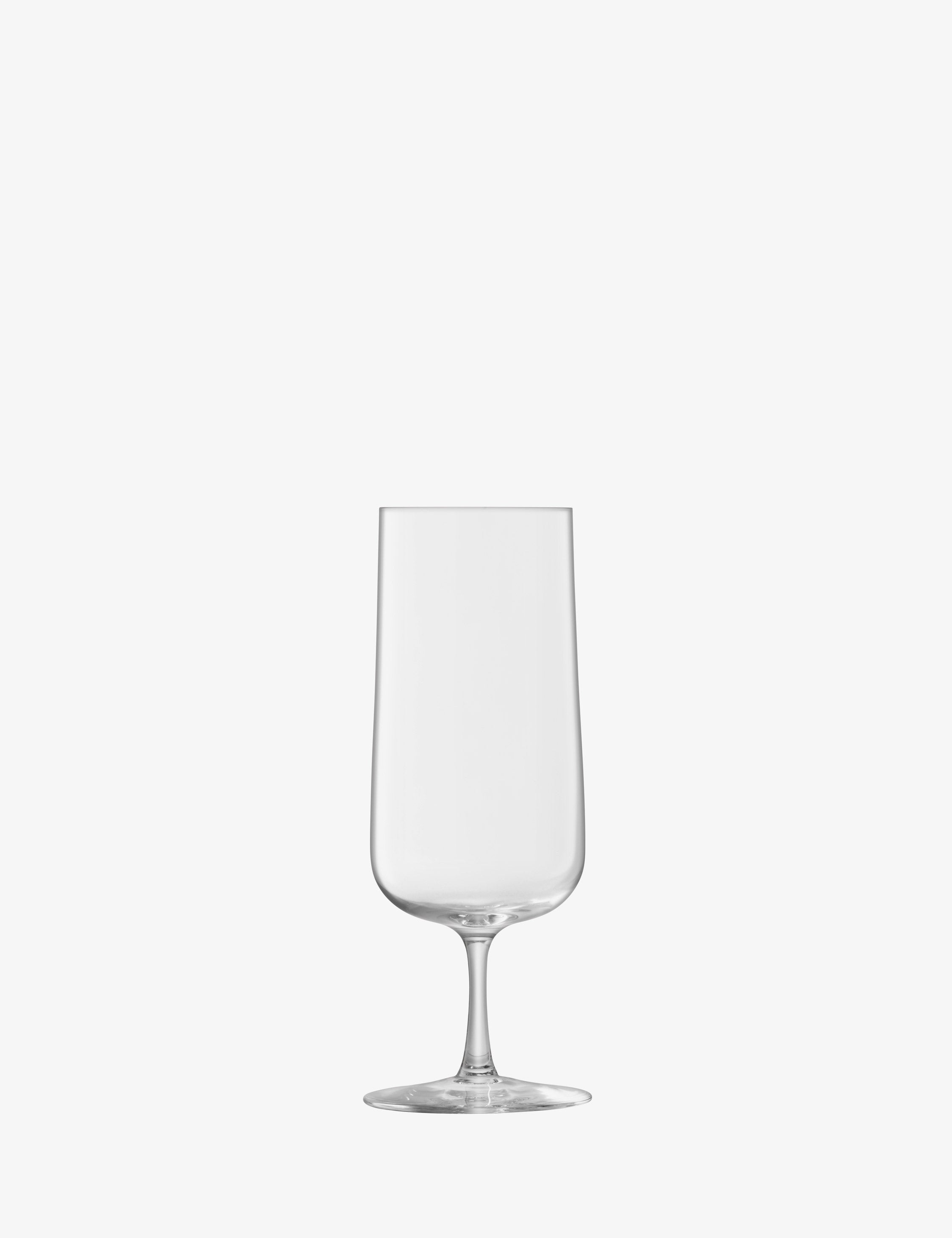 LSA International Arc Champagne Flutes - Set of 4 Crystal Glass Flutes for Wedding, Party & Celebrations | Elegant Sparkling Wine Glasses for Toasts & Special Occasions