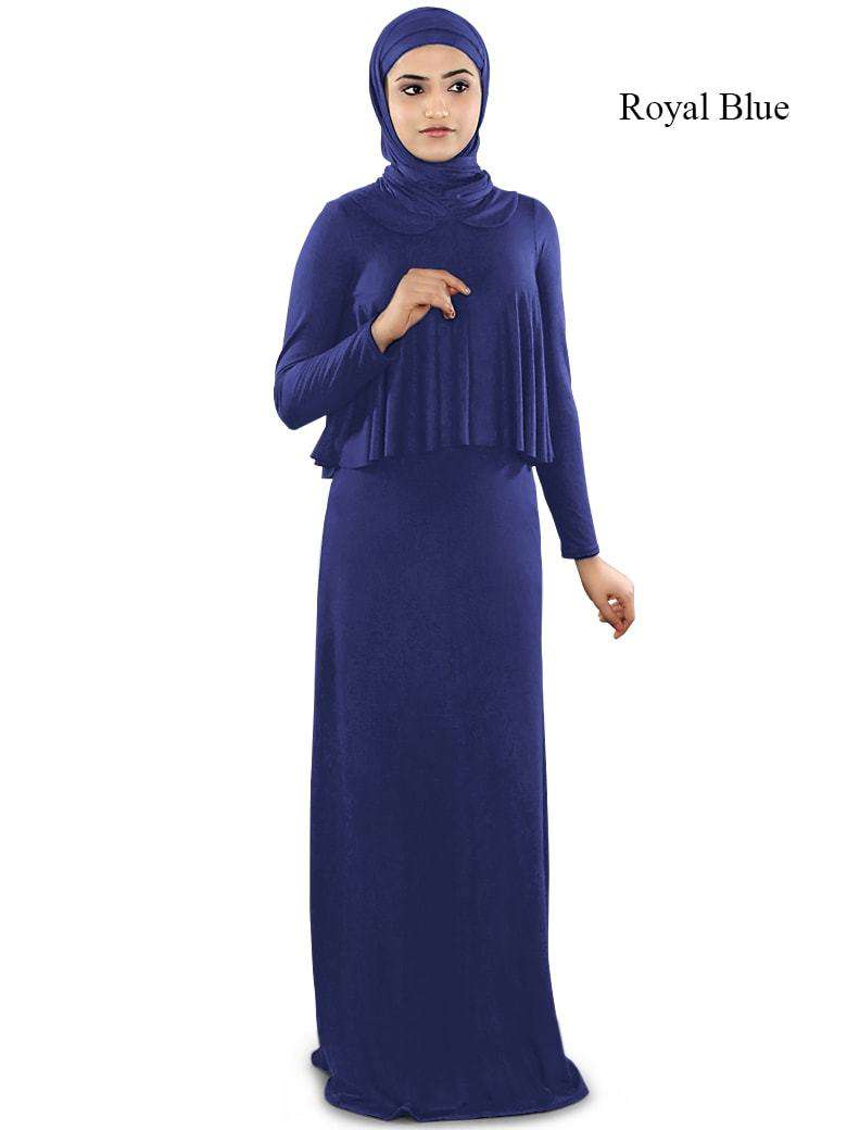 Stylish Daniya Jersey Abaya - Comfortable & Modest Islamic Dress for Women - Perfect for Prayer, Daily Wear & Special Occasions