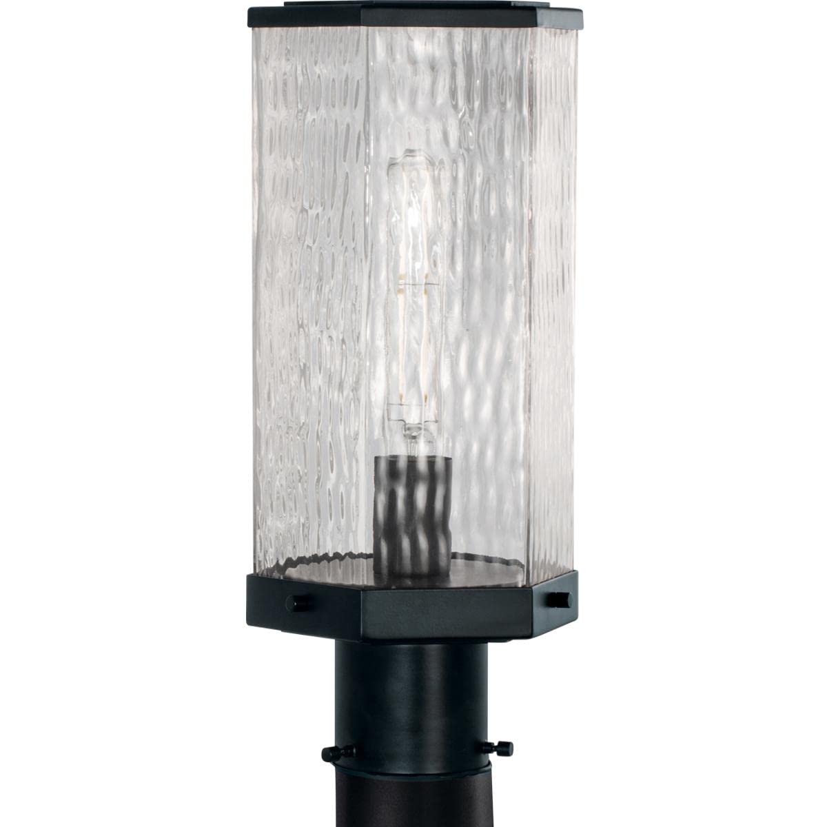 Contemporary Outdoor Post Lantern - 12.63