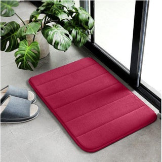 Premium Non-Slip Bath Mat & Kitchen Rug 40x60cm - Super Absorbent Shaggy Memory Foam Bathroom Floor Mat for Wet Areas - Perfect for Bathroom, Shower, Kitchen & Laundry Room Safety