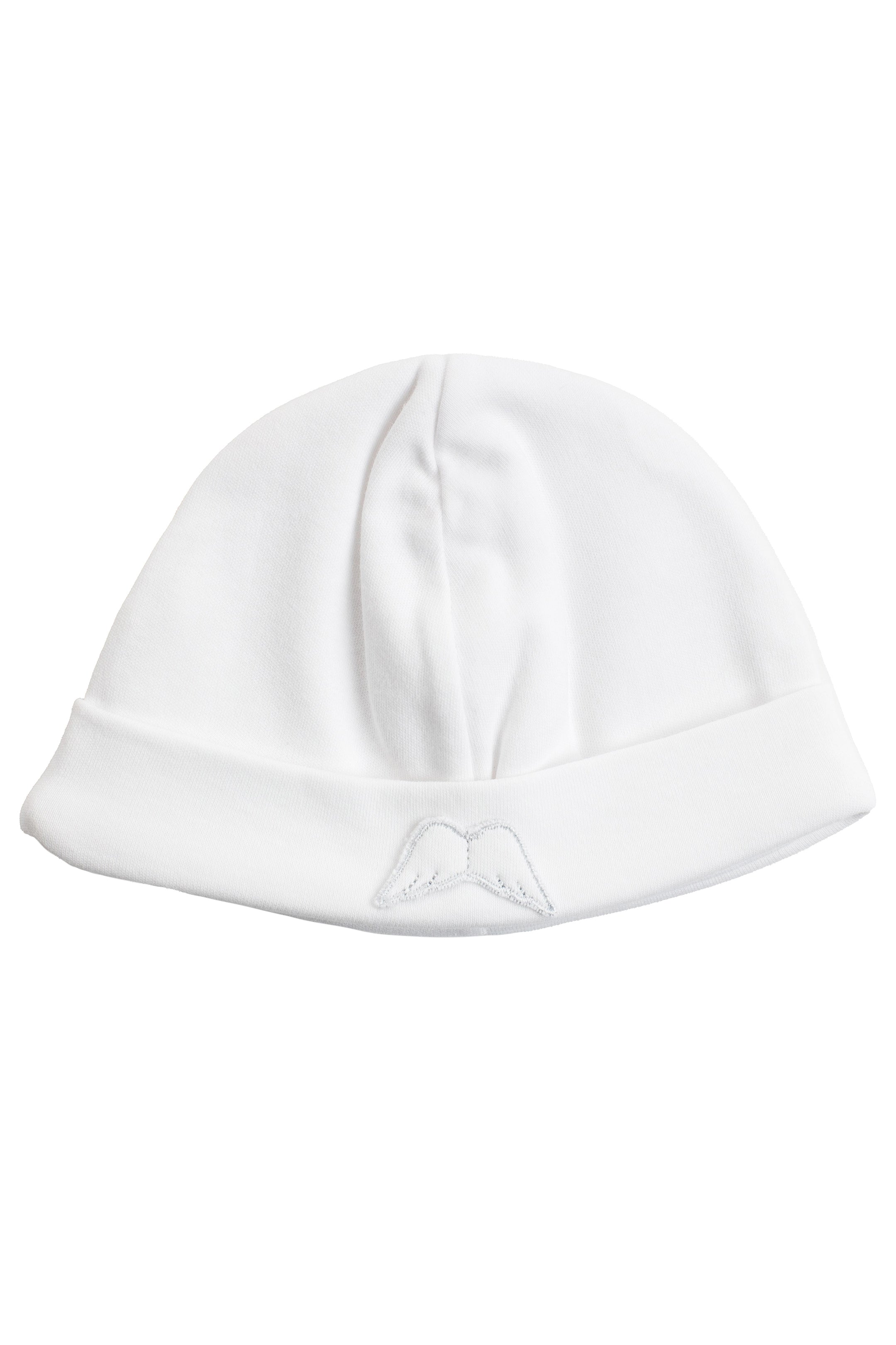 Angel Wing Cotton Beanie Hat for Women - Soft Winter Knit Hat with Embroidered Wings - Cozy Slouchy Beanie for Cold Weather, Outdoor Activities, and Fashion Accessories