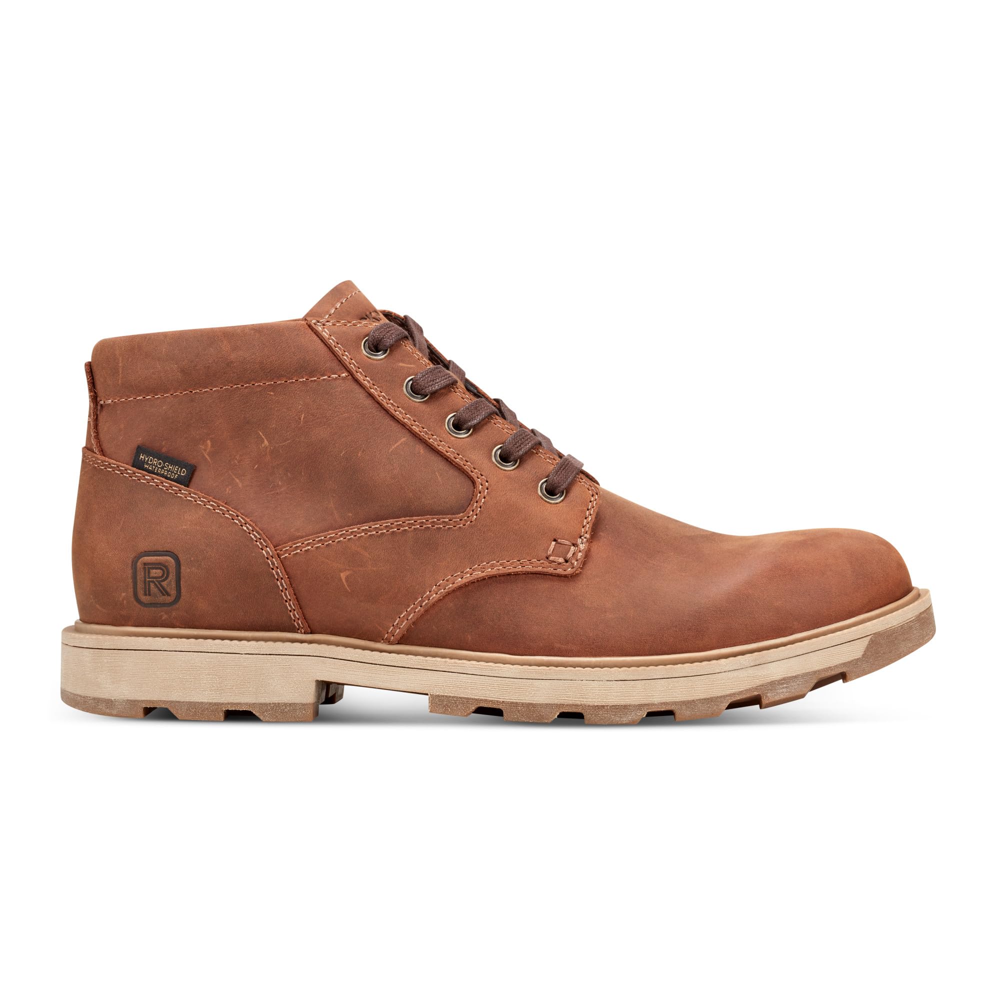 Rockport Men's Seamus Waterproof Ankle Boots - Comfortable Slip-Resistant Hiking Shoes for Outdoor Walking & Winter Weather Protection