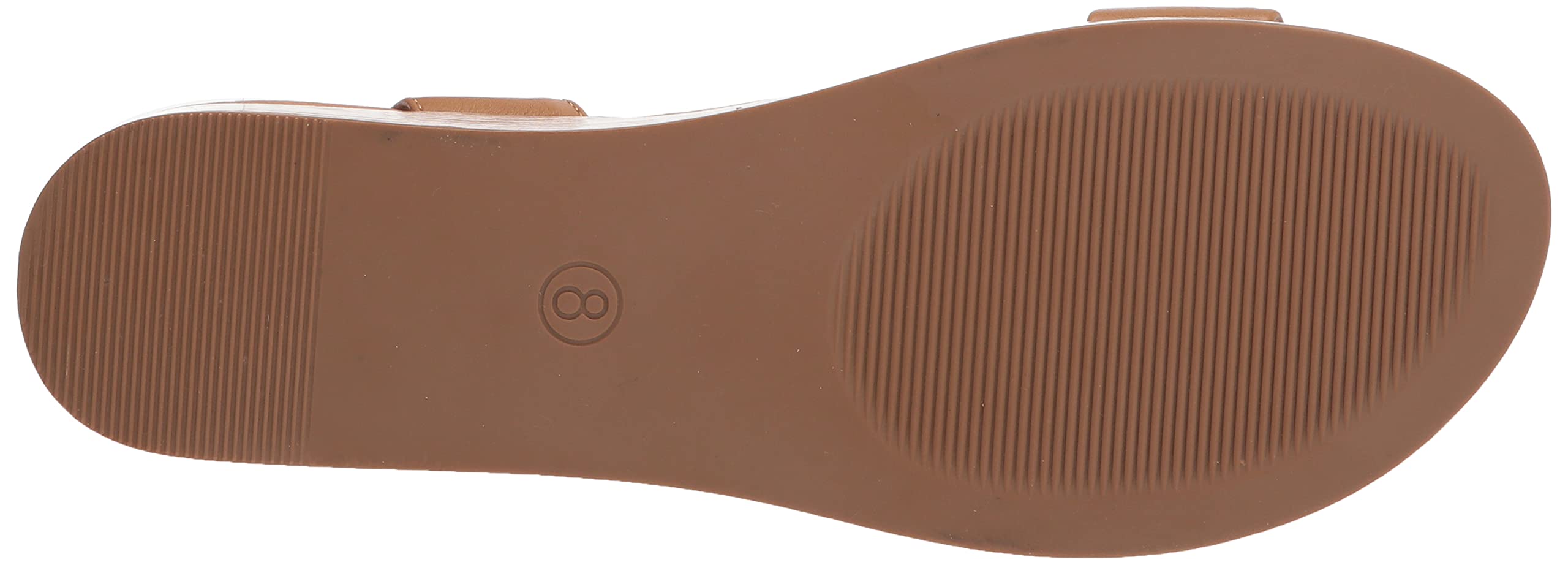 Amazon Essentials Women's Two Band Flatform Sandal - Comfortable Summer Casual Shoes for Walking, Beach & Outfits