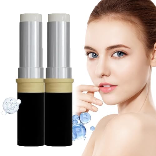 Turmeric Anti-Aging Eye Cream Stick for Under Eye Bags - Deeply Moisturizing Lumistick Treatment for Puffiness & Dark Circles (2PC) - Perfect for Morning Routine & Travel Skincare