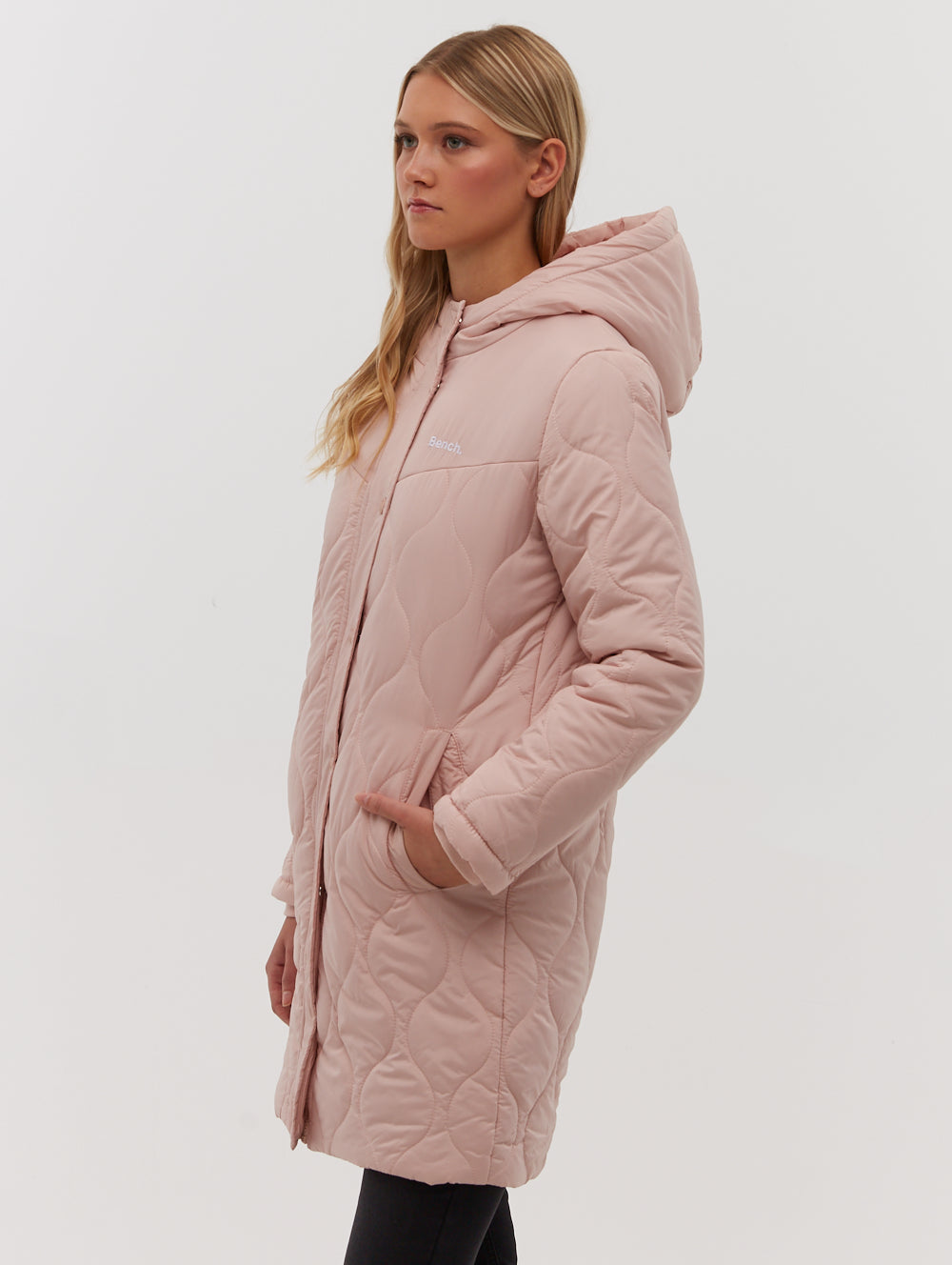 Dakoah Honeycomb Quilted Midi Jacket for Women - Lightweight Warm Winter Coat with Stylish Design - Perfect for Outdoor Activities, Travel & Casual Wear