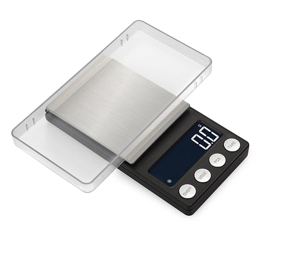 Precision Digital Jewelry Scale 300g x 0.01g - Portable Gold & Gemstone Weighing Scale with LCD Display - Perfect for Jewelers, Kitchen Baking, and Scientific Measurements