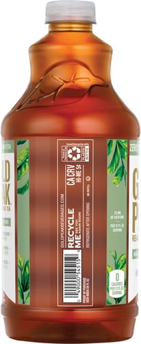 Gold Peak Zero Sugar Sweet Tea, Real Brewed Iced Tea, 59 Fl Oz (1.75L) - Refreshing Drink for Summer BBQs, Picnics & Family Gatherings