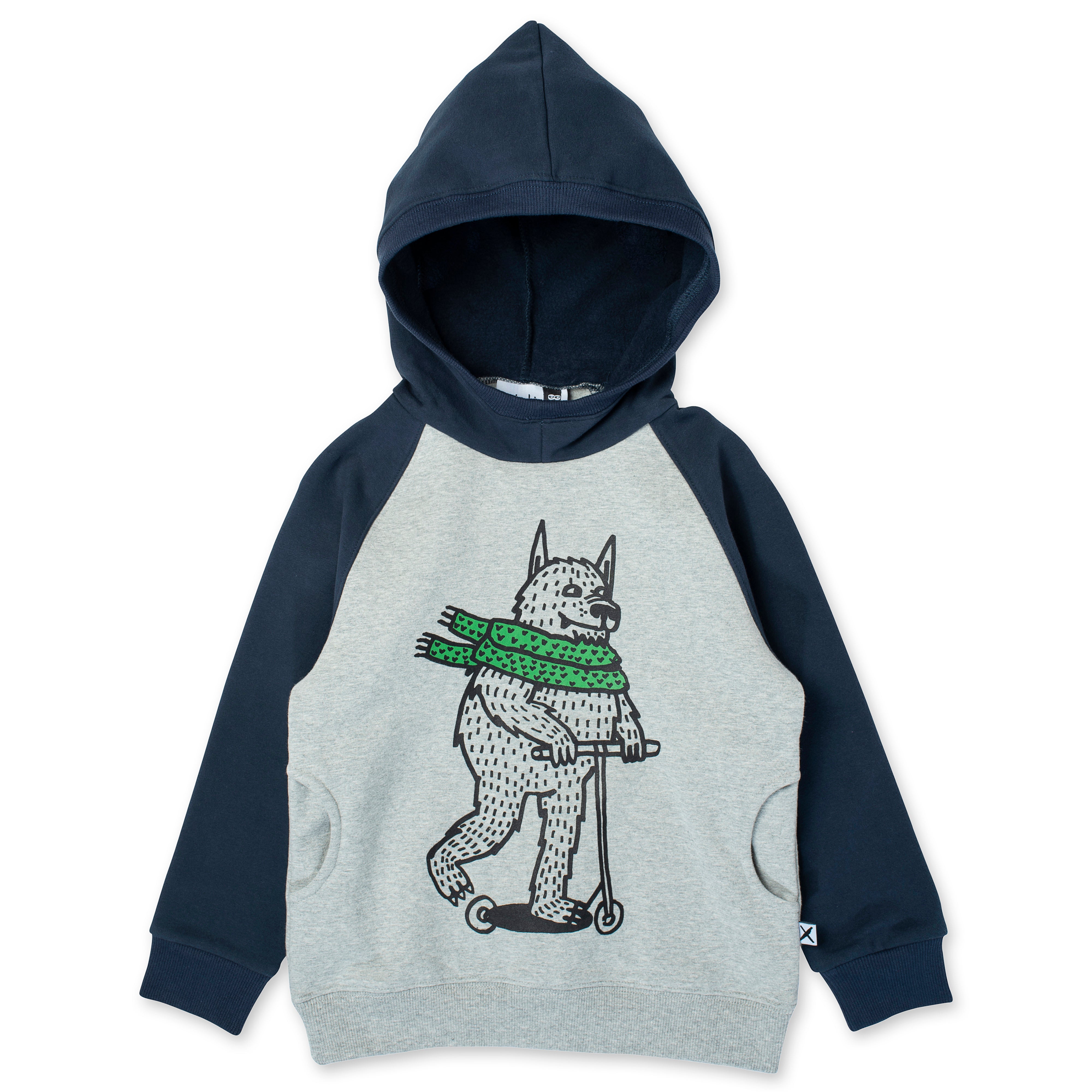 Minti Warm Wolf Furry Hood - Cozy Winter Hat with Ears for Women & Men - Perfect for Outdoor Activities, Cosplay, and Cold Weather Fashion