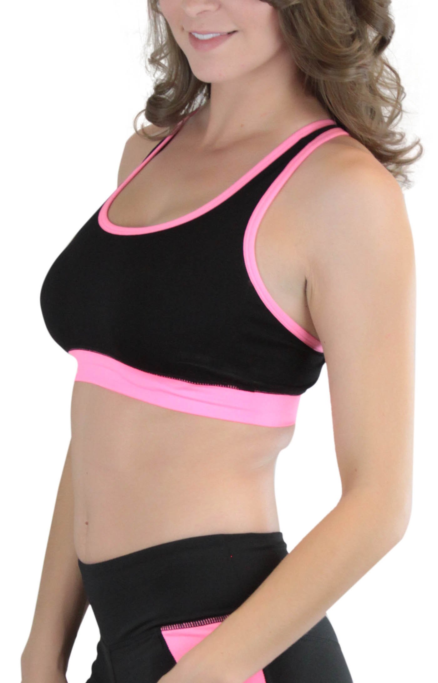 ToBeInStyle Women’s Seamless Wire-Free Sports Bras & Bralettes - Supportive Comfort for Yoga, Gym & Everyday Wear