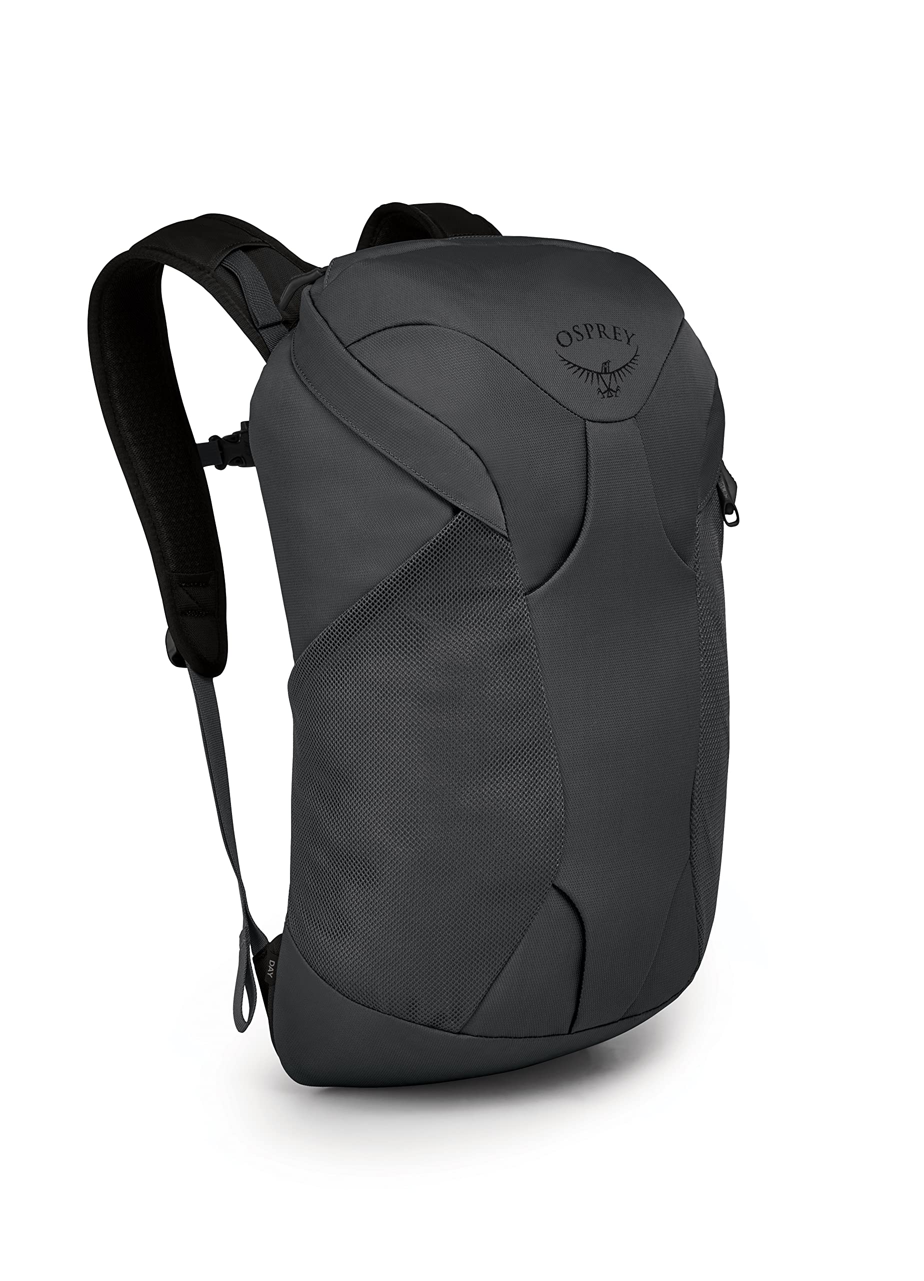 Osprey Farpoint Fairview Unisex Travel Backpack - Lightweight Hiking Daypack for Men & Women, Durable Carry-On Backpack with Laptop Sleeve, Tunnel Vision Grey - Perfect for Commuting, Air Travel & Outdoor Adventures