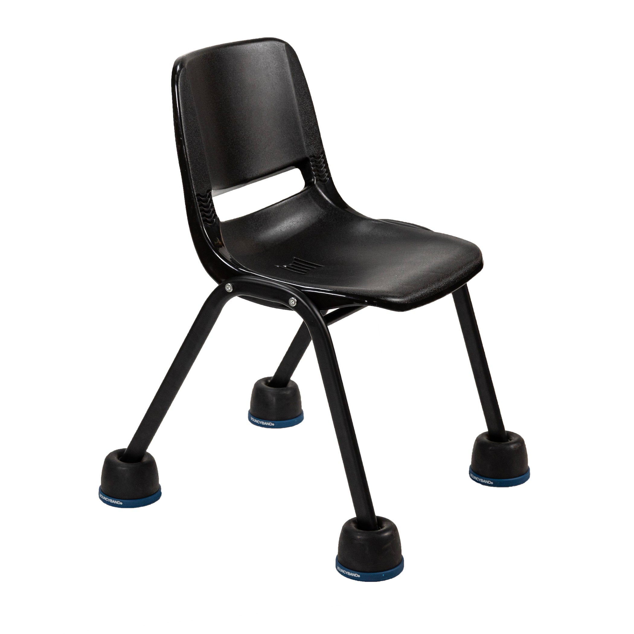 Bouncyband Wiggle Wobble Chair Feet - Sensory Fidget Chair Bands for Kids, Improve Focus & Movement in Classroom, Office & Home Use