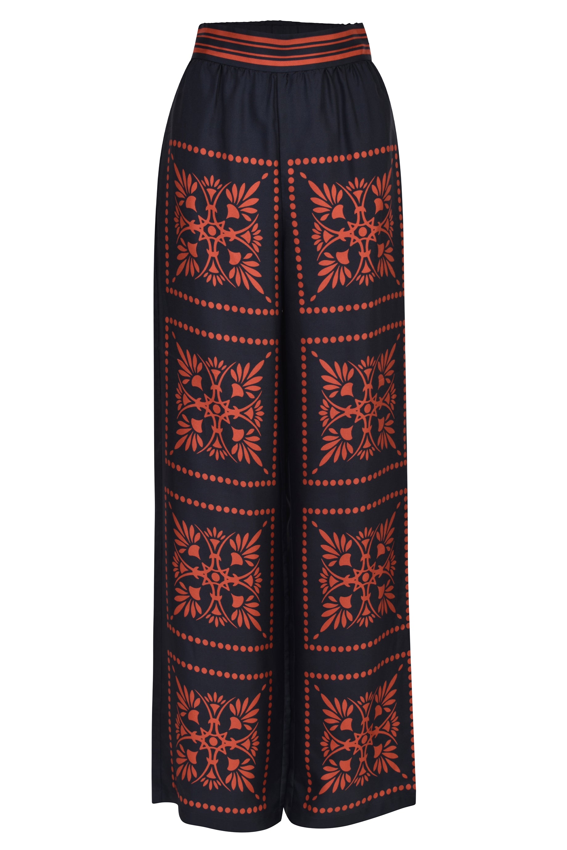 Husk Ada Print Pants - Stylish and Comfortable Women's Casual Trousers for Everyday Wear, Office, and Outings