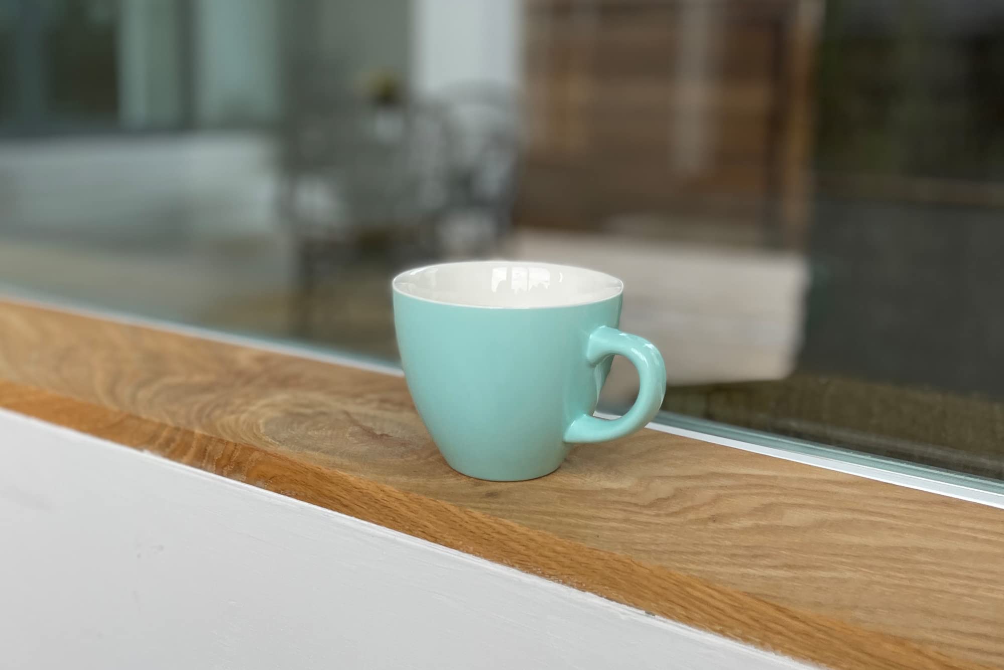 3D Hidden Dog Creature Ceramic Mug - 11oz Aqua Green Coffee & Tea Cup with Puppy Inside - Unique Gift for Dog Lovers, Birthday, Holiday & Housewarming - Perfect for Home, Office & Coffee Shop Use